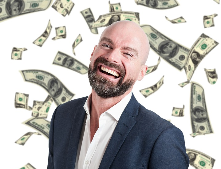 money and man