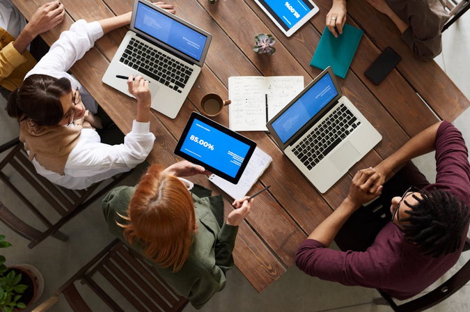 marketing team meeting